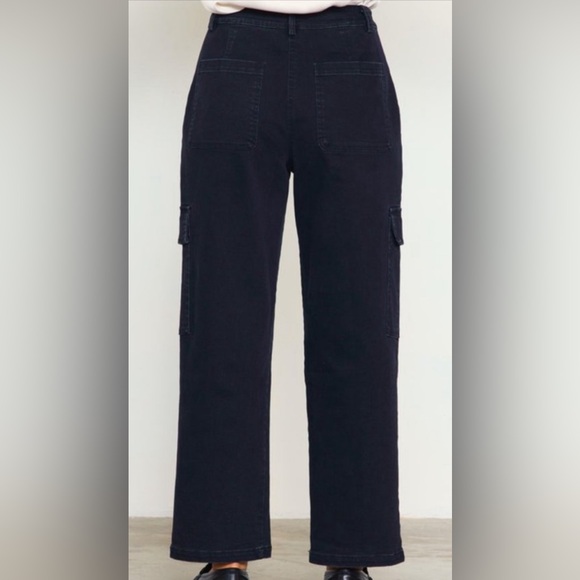 NWT Black Skies Are Blue Cargo Pants Size Large - Picture 3 of 3